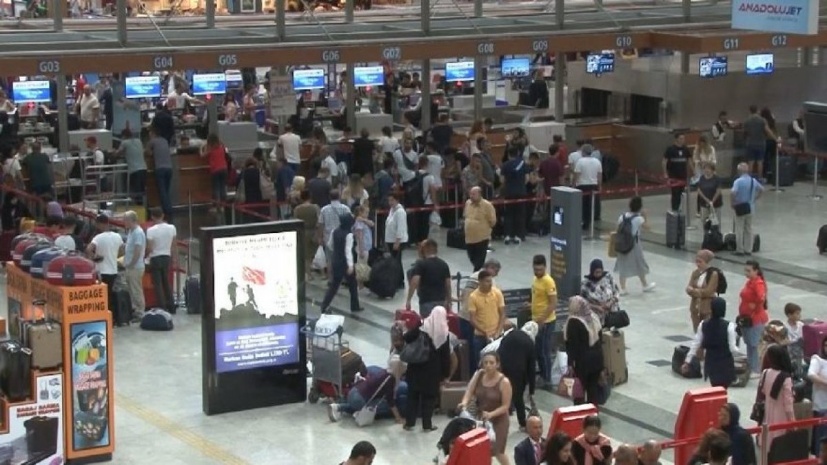 İstanbul’daki havalimanlarında 4 bin 875 yolcunun testi pozitif çıktı