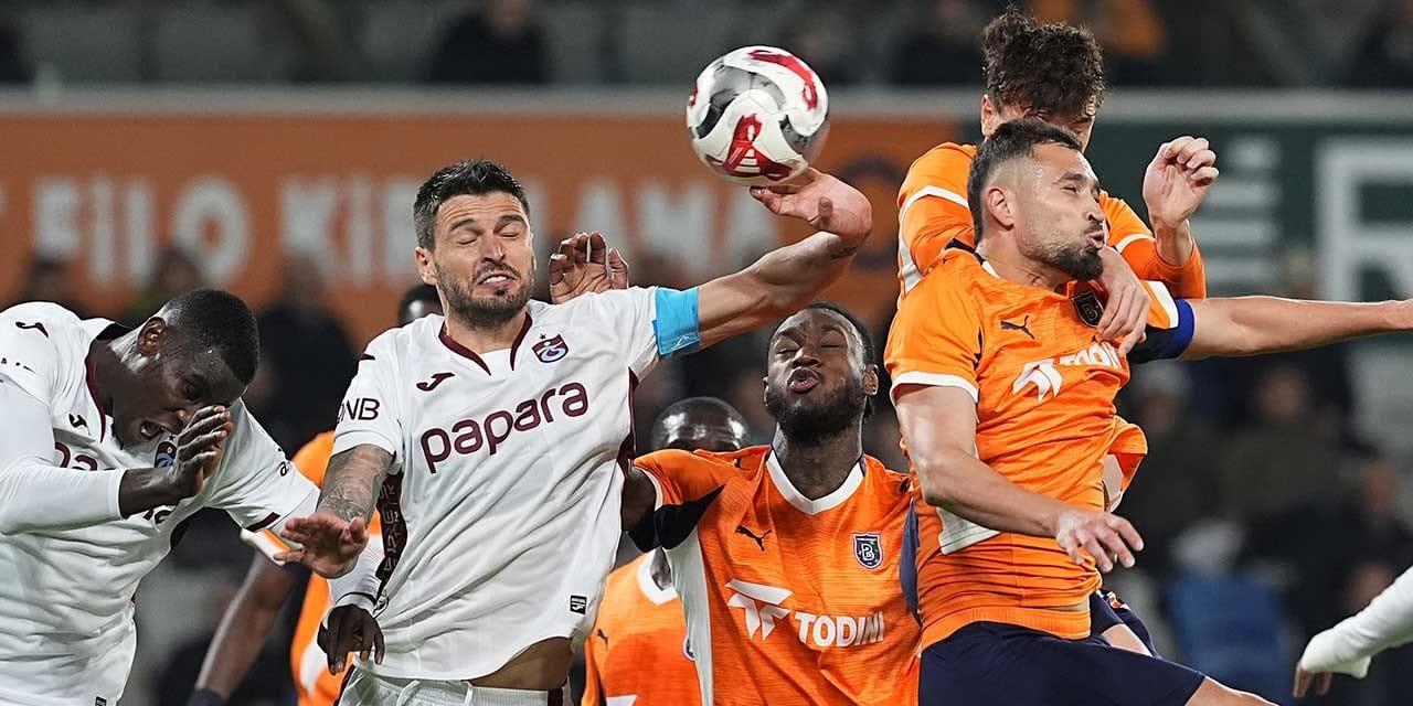 Gol düellosunun galibi Trabzonspor: Başakşehir'i yendi
