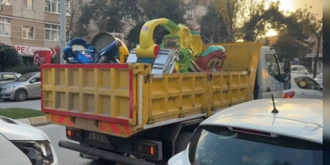 5 çocuğu elektrik çarpmıştı: Belediye delil olan oyun aletlerini alıp götürdü!