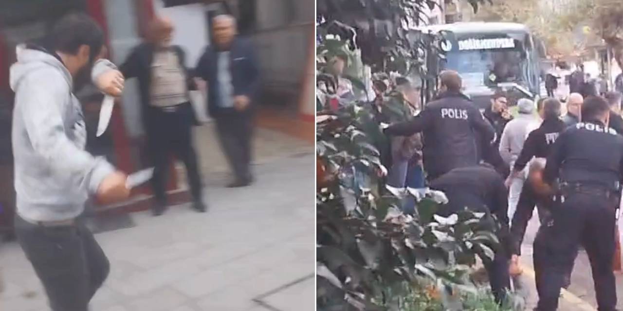 Aranması bulunan şüpheli polise bıçak çekti: Vurularak etkisiz hale getirildi