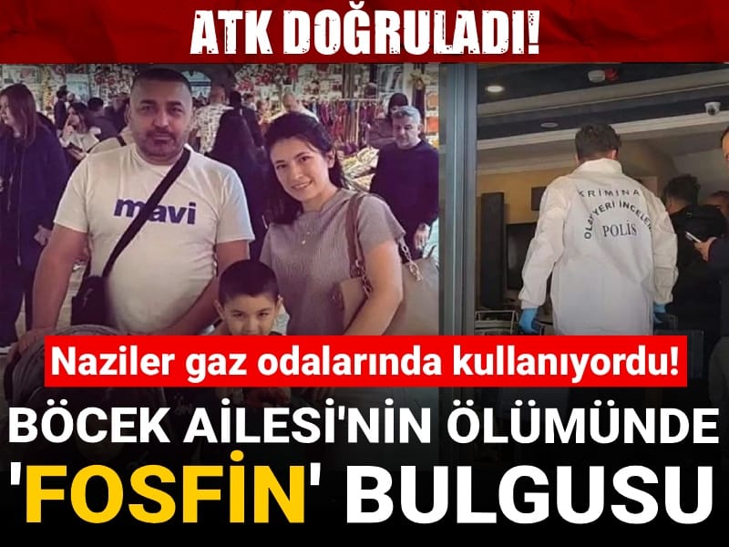 ATK doğruladı! Böcek Ailesi'nin ölümünde 'fosfin' bulgusu: Naziler gaz odalarında kullanıyordu