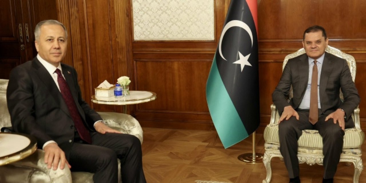 İçişleri Bakanı Yerlikaya Libya’ya gitti