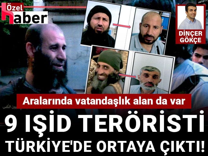 Türkiye’de yıllarca yaşayan 9 IŞİD’li, yapay zekâ yardımıyla yakalandı!