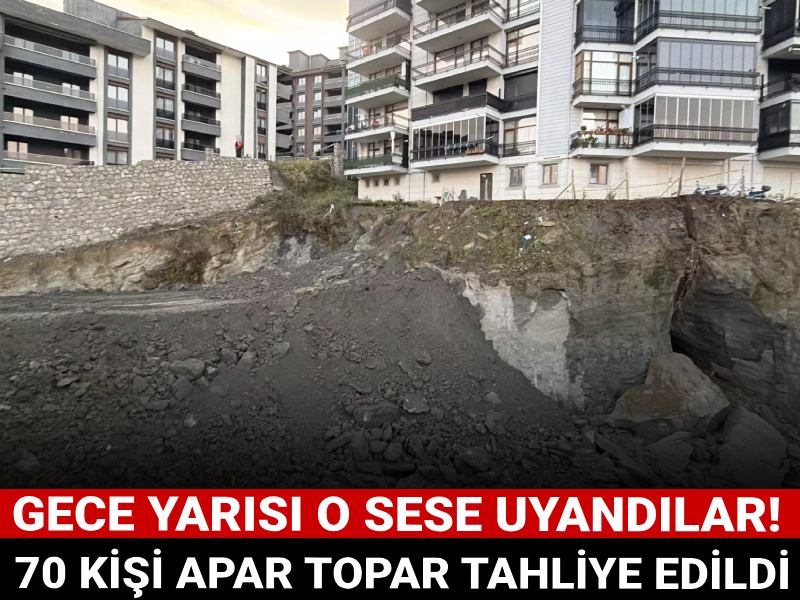 Gece yarısı o sese uyandılar! 70 kişi apar topar tahliye edildi