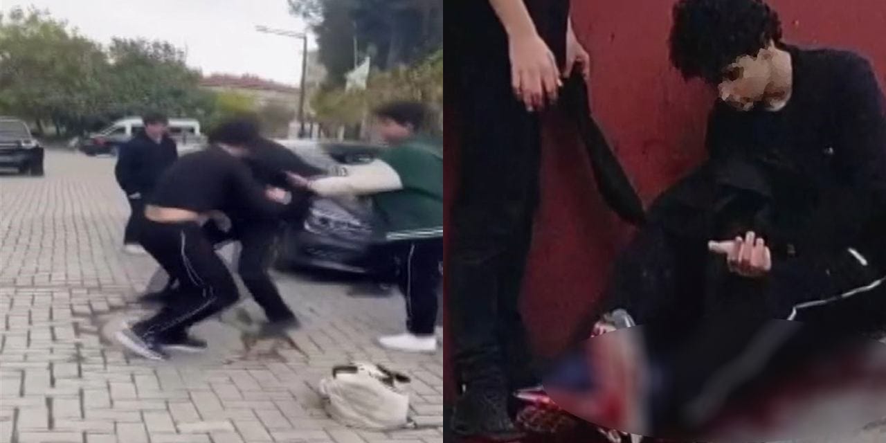 Güngören'de liselilerin kavgasında ortalık kan gölüne döndü