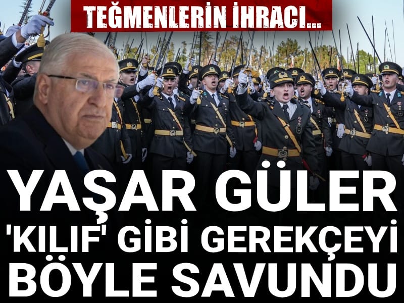 Teğmenlerin ihracı... Yaşar Güler 'kılıf' gibi gerekçeyi böyle savundu