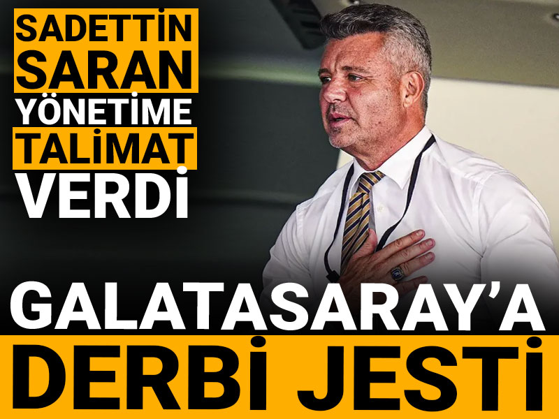Fenerbahçe'den Galatasaray'a derbi jesti