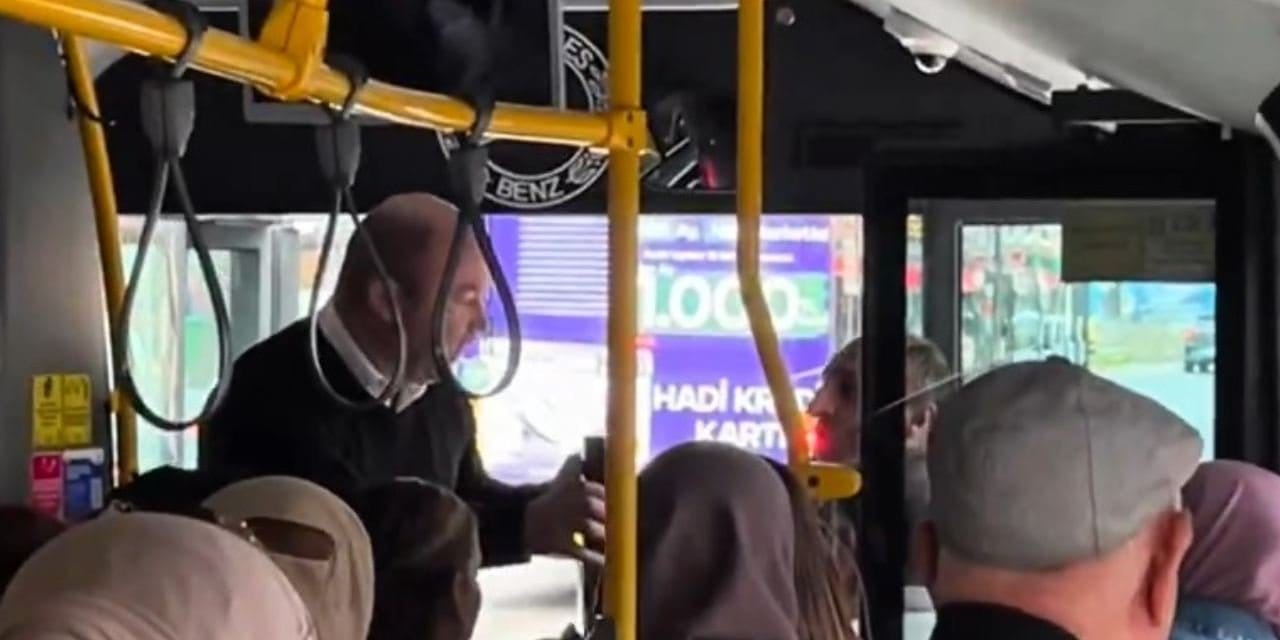 Psikolojisi bozulan şoför rahatlamak için bakın ne yaptı