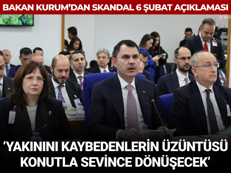 Murat Kurum'dan skandal açıklama: depremde yakınını kaybedenlerin hüznü teslim edeceğimiz konutla sevince dönüşecek