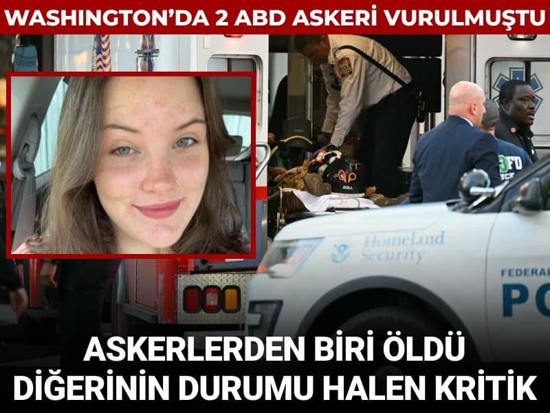 Washington'da vurulan iki ABD askerinden biri öldü