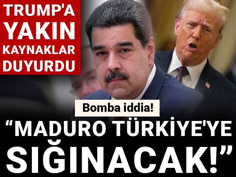 Bomba iddia: Maduro Türkiye'ye sığınacak!
