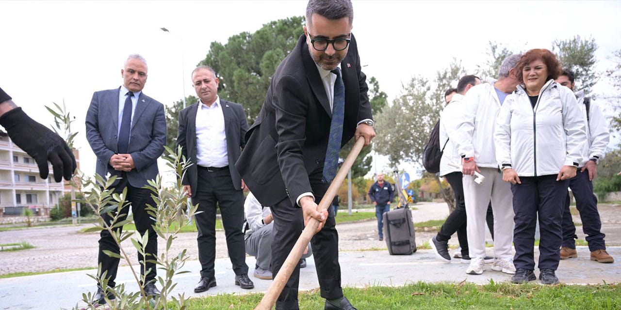 Kar Spor İDA Ultra öncesinde zeytin fidanları ekildi