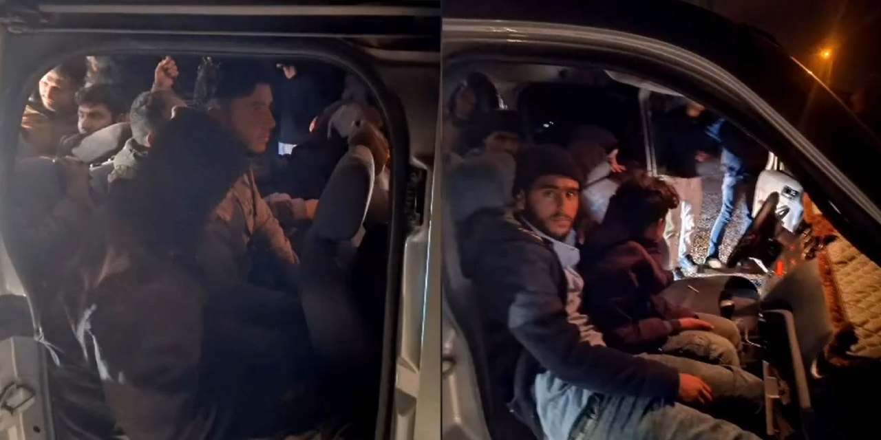 Hatay’da 13 kaçak göçmen yakalandı