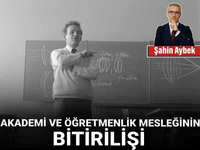 Akademi ve öğretmenlik mesleğinin bitirilişi