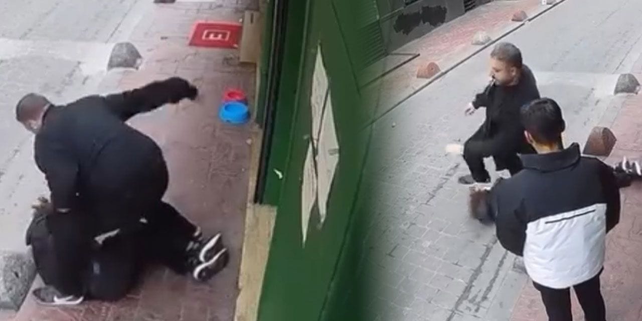 Beyoğlu'nda kendisine küfür eden adamı defalarca yumruklayıp tekmeledi: 'Adam dövdüm' diyerek teslim oldu!