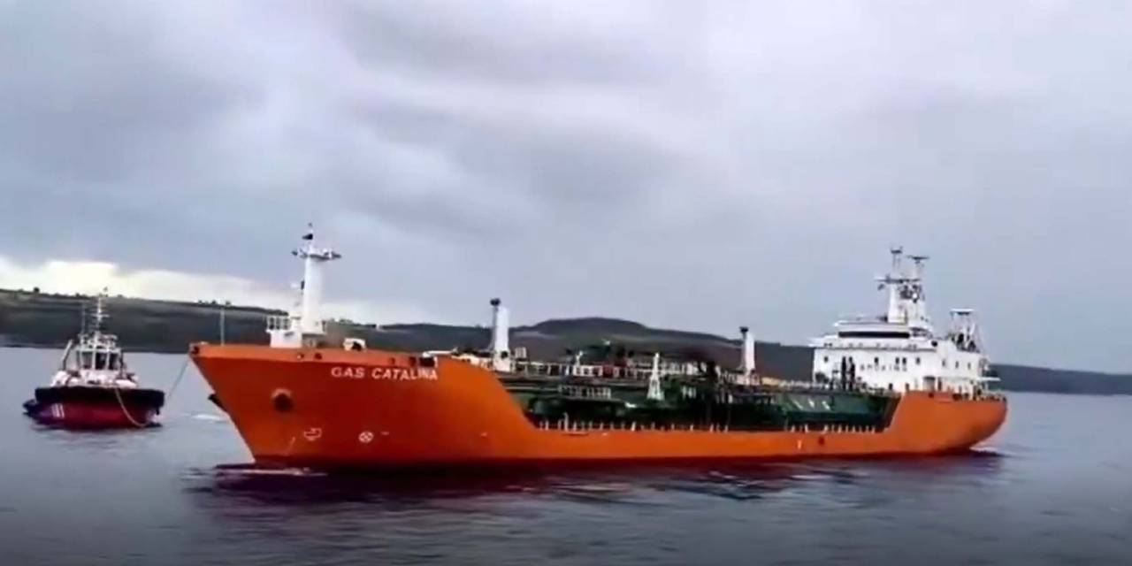 Çanakkale Boğazı'nda gemi arızası