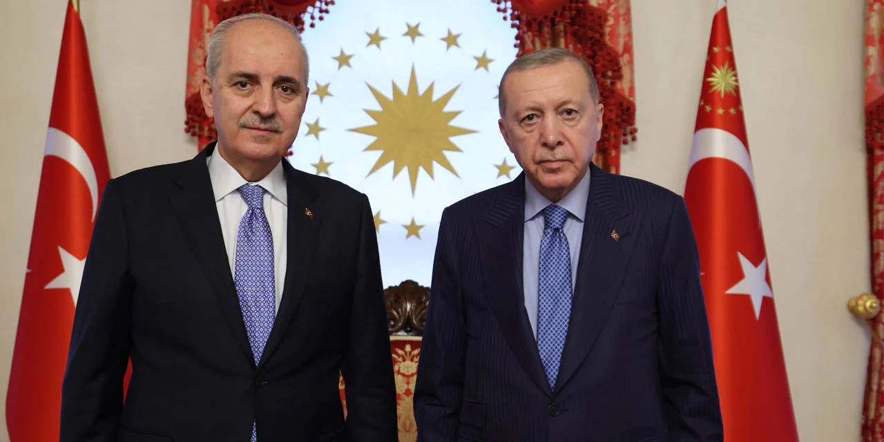 Öcalan ziyareti sonrası ilk görüşme: Erdoğan ile Kurtulmuş bir araya geldi