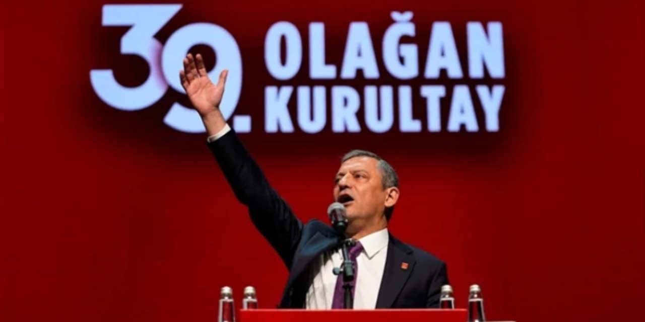 Özgür Özel'den teşekkür konuşması: Bütün Türkiye'ye gösterdiniz ki CHP iktidara hazırdır
