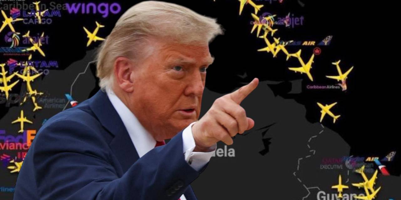 Trump'tan Venezuela uyarısı: Hava sahası tamamen kapandı