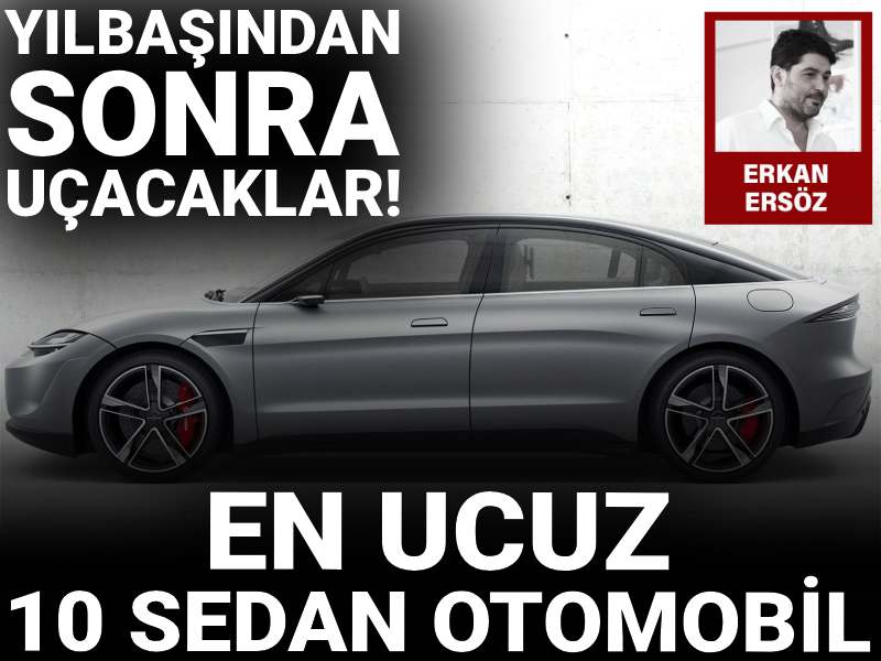 Yılbaşından sonra uçacaklar! En ucuz 10 sedan otomobil