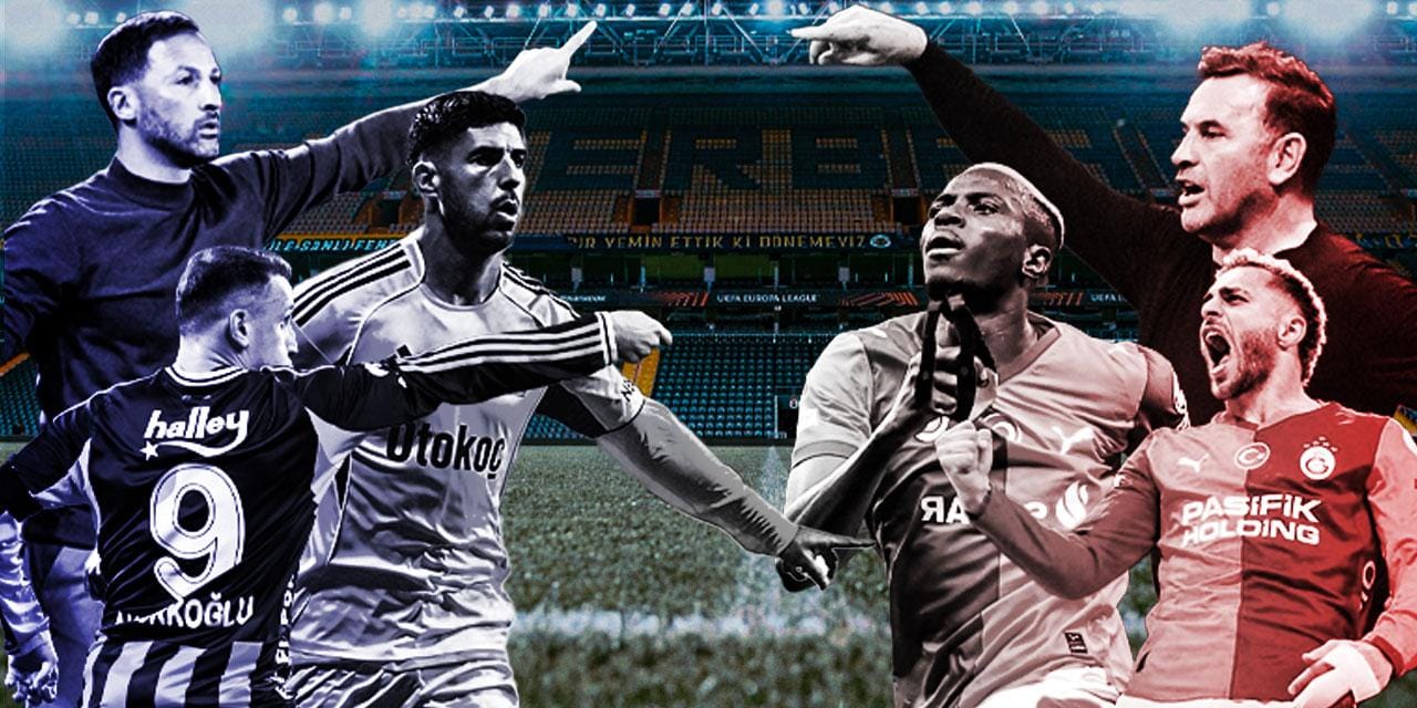 Derbi günü! Fenerbahçe Galatasaray: İşte ilk 11'ler