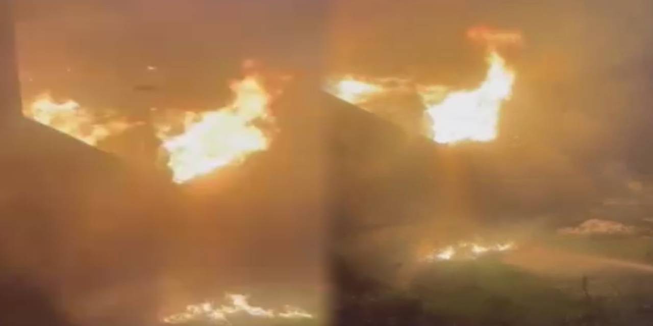 Hatay’da korkutan yangın! 10 saat boyunca alev alev yandı