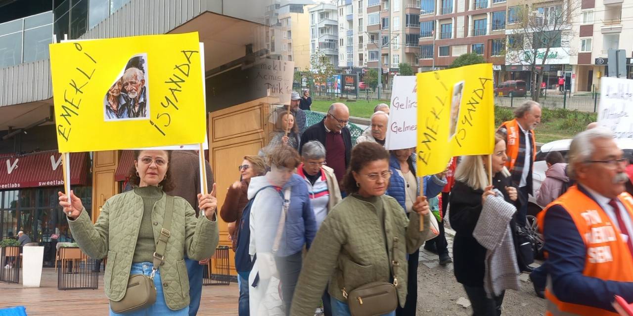 Emekliler Samsun’da ayağa kalktı: Asgari yaşama mahkum olmayacağız