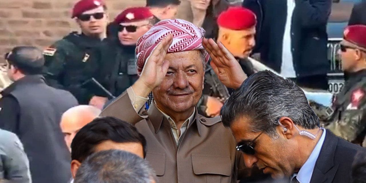 'Barzani'nin korumalarına kim müsade etti?' Saray'dan da tepki gelince vatandaş sordu