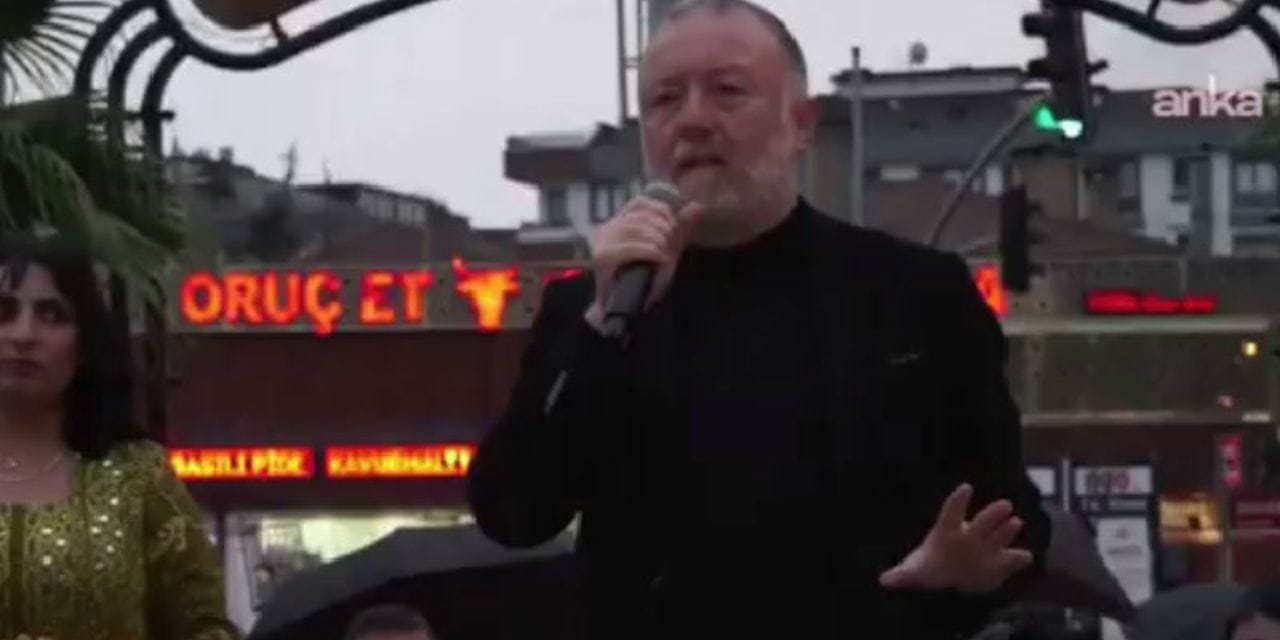 'Apo' sloganı atan kitleyi uyaran polise Sezai Temelli'den dikkat çeken yanıt: Buna sen karar veremezsin