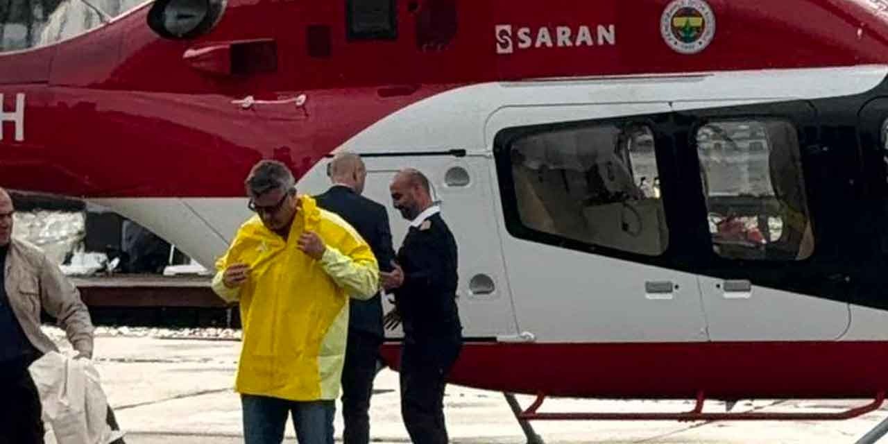 Sadettin Saran derbiye uçarak geldi