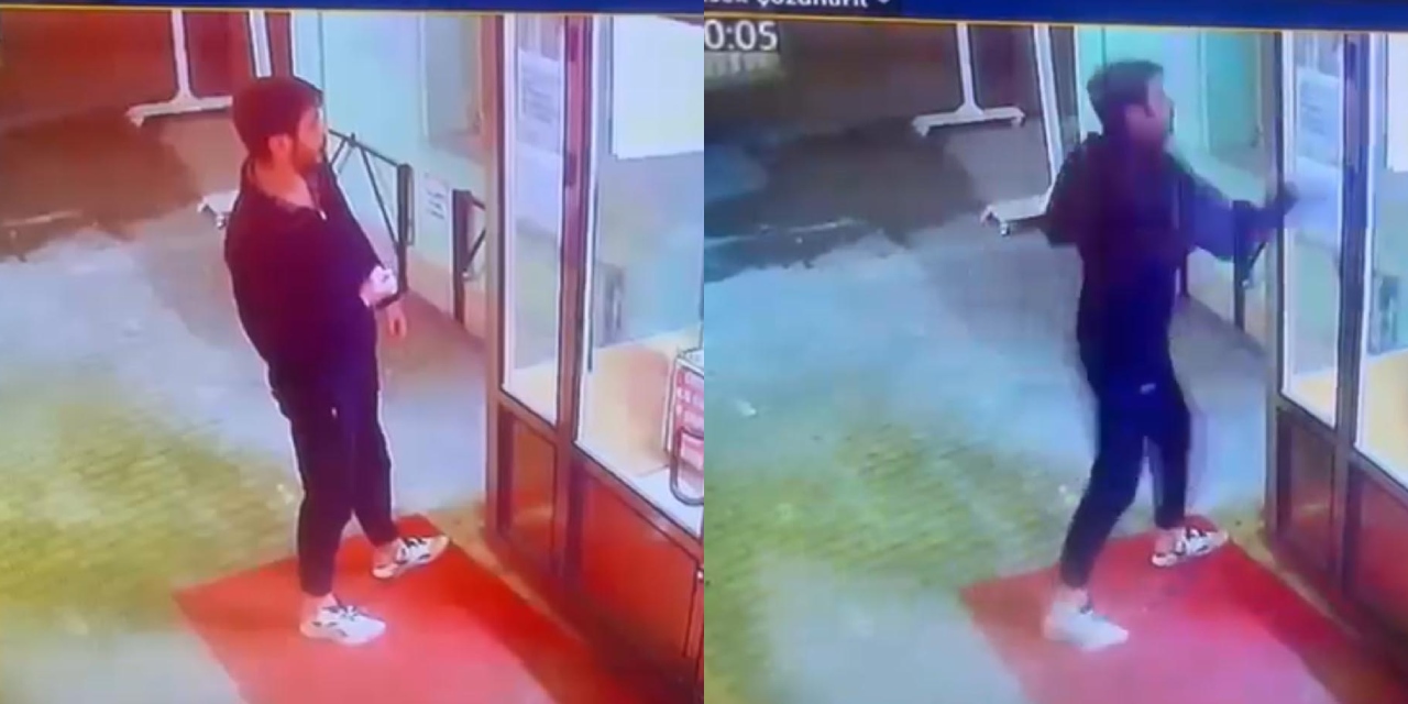 Cami kapısını yumruklayan şüpheli tutuklandı