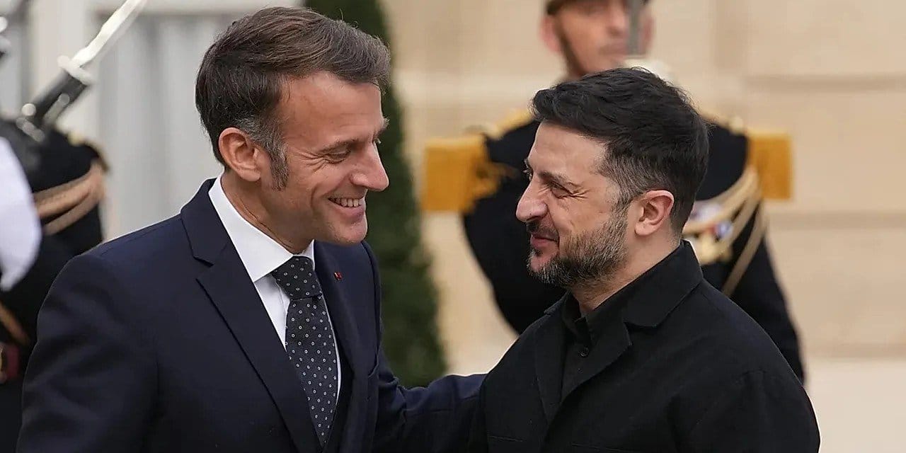Zelenski ve Macron'dan Paris'te ortak mesaj: Barışın anahtarı ABD ve Avrupa’nın tutumunda