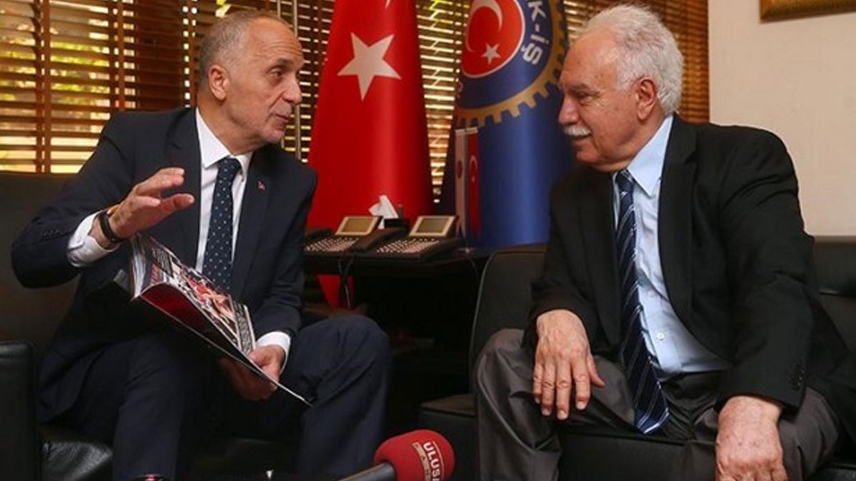 Perinçek’ten Türk-İş Başkanı Atalay’a destek