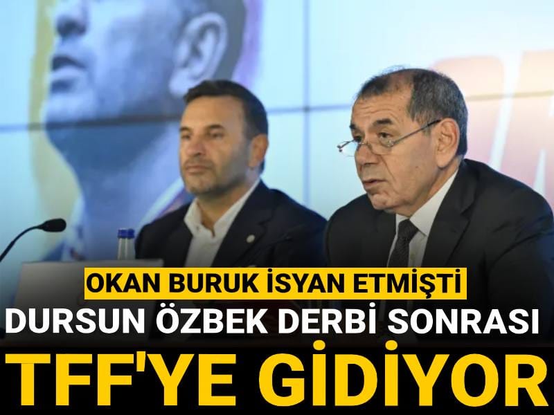 Son dakika | Dursun Özbek derbi sonrası TFF'ye gidiyor