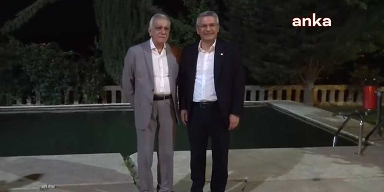 CHP'li Salıcı Mardin'de Ahmet Türk ile görüştü