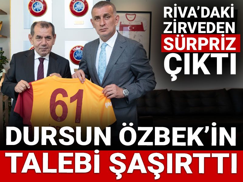 TFF'de kritik toplantı bitti: Dursun Özbek'in isteği Hacıosmanoğlu'nu şaşkına çevirdi