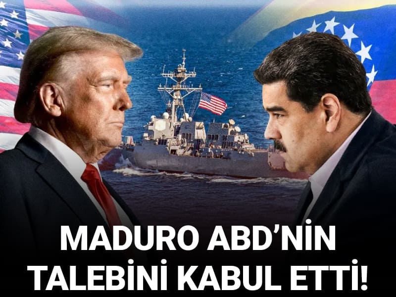 Maduro ABD’nin talebini kabul etti!