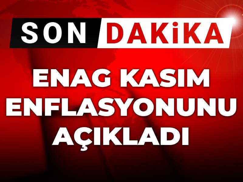 Son dakika |ENAG kasım enflasyonunu açıkladı