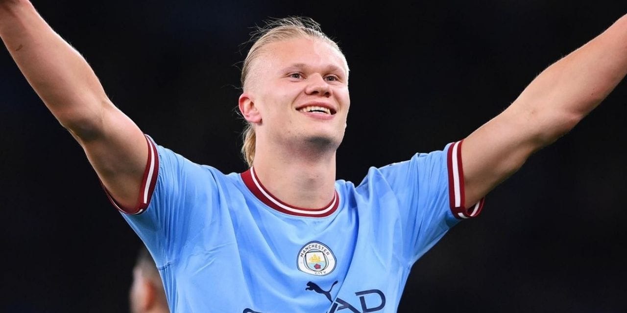 9 gollü maçta Erling Haaland tarihe geçti