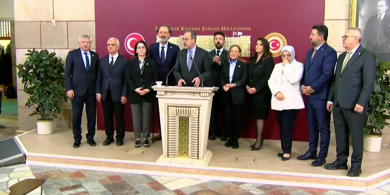 TBMM'de CHP AKP DEM Parti ortak açıklama yaptı! Engelliler için bir araya geldiler