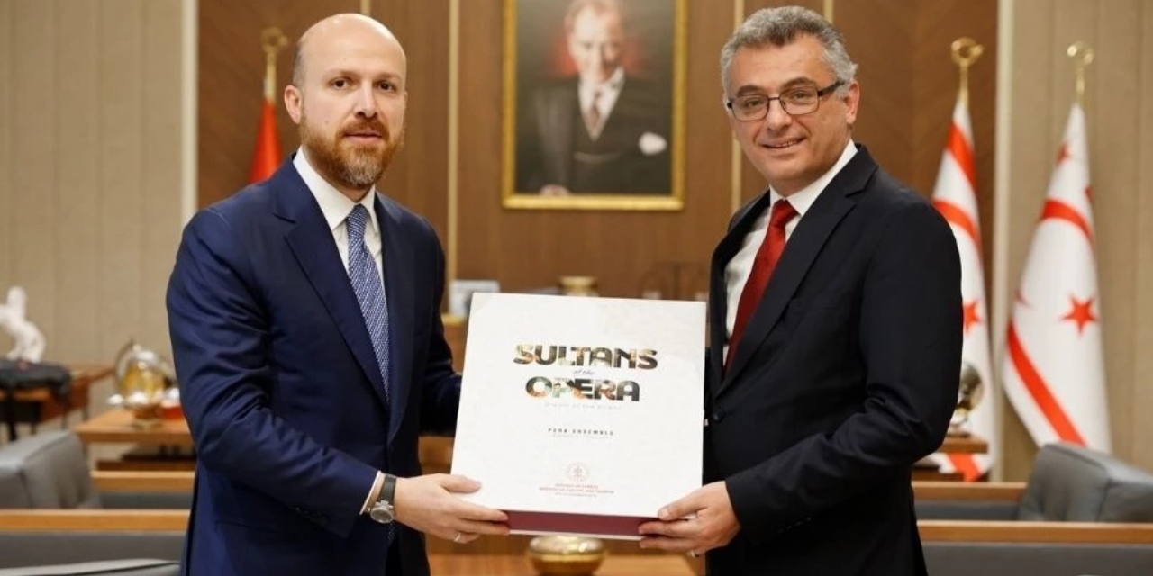 Bilal Erdoğan KKTC Cumhurbaşkanı ile bir araya geldi