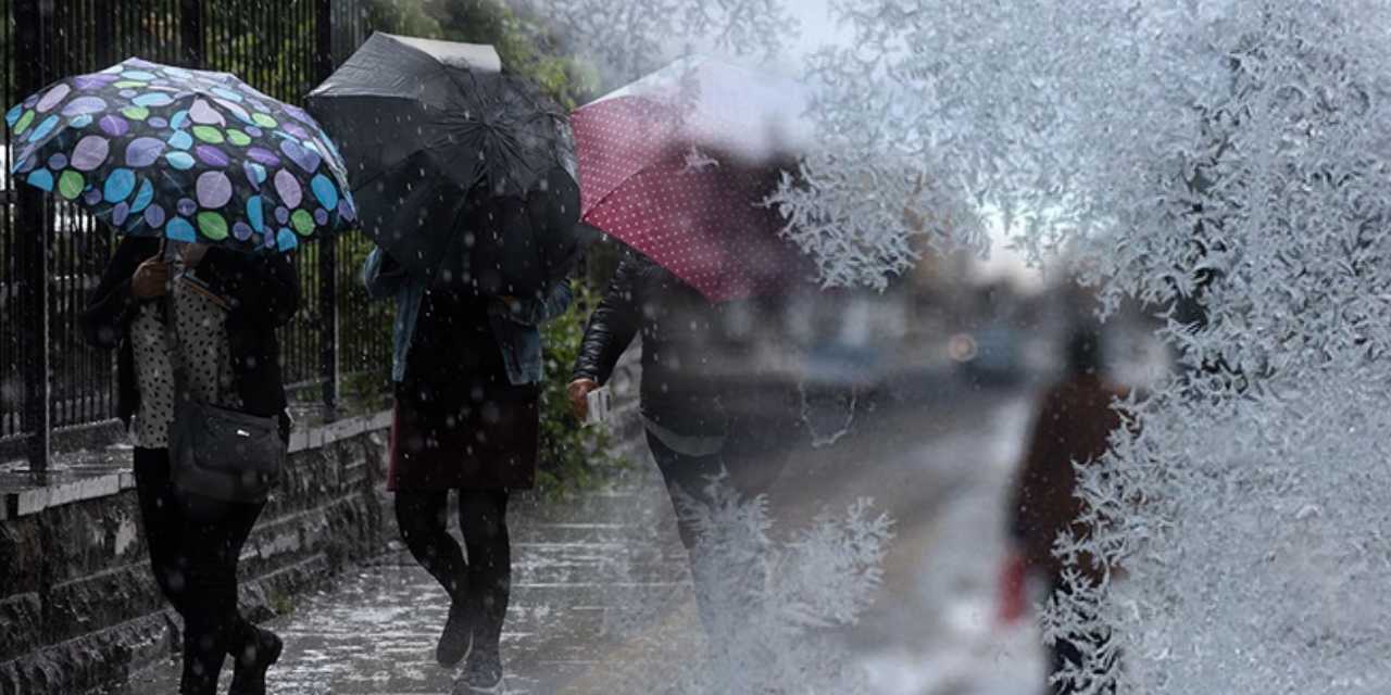 Şakır şakır yağacak! Bir anda buz kesecek: 2 bölge 3 il için uyarı geldi