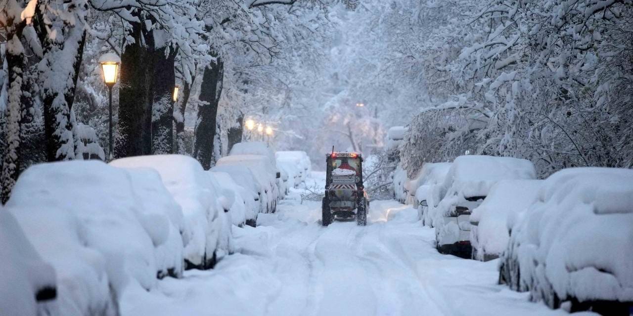 Avrupa kıtasının kalbine kar ve don uyarısı