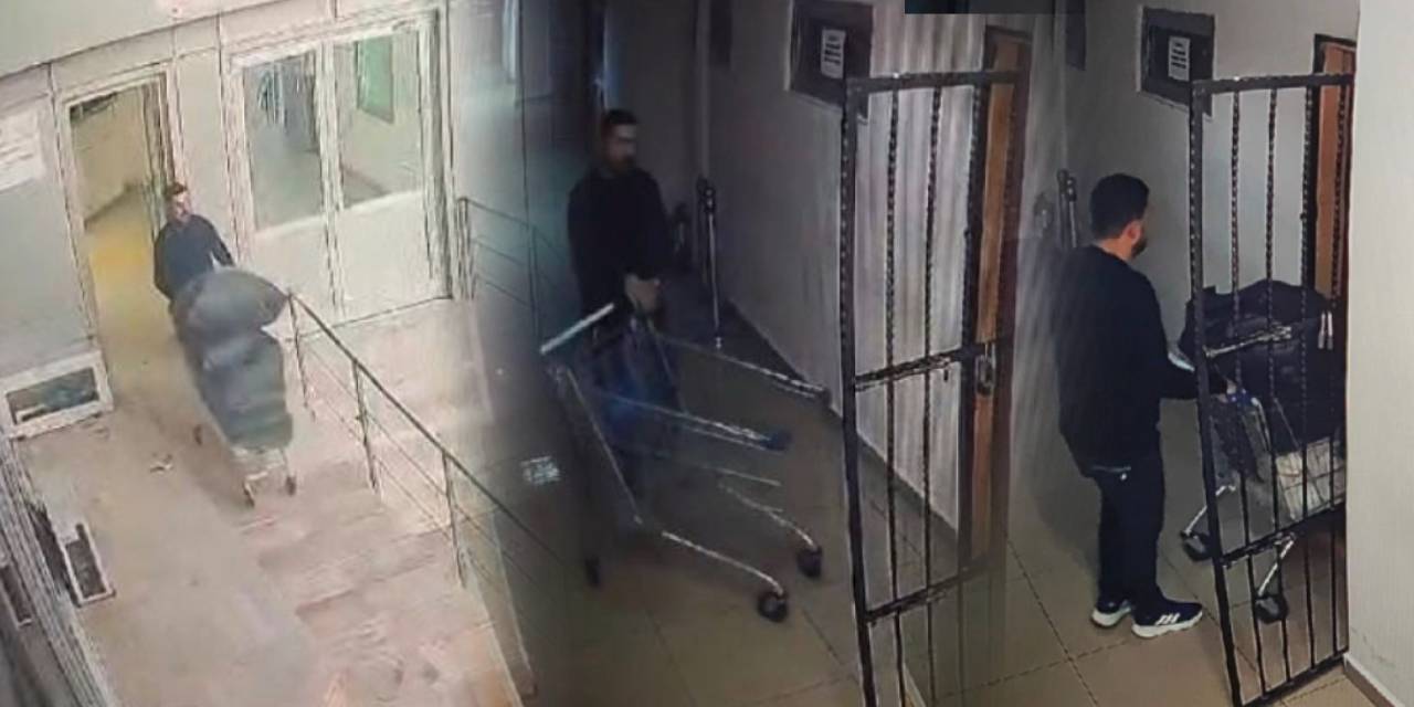 Adliyenin emanet deposunu soymuştu: Hırsızlık görüntüleri ortaya çıktı
