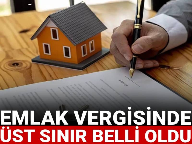 SON DAKİKA| Emlak vergisinde üst sınır belirlendi