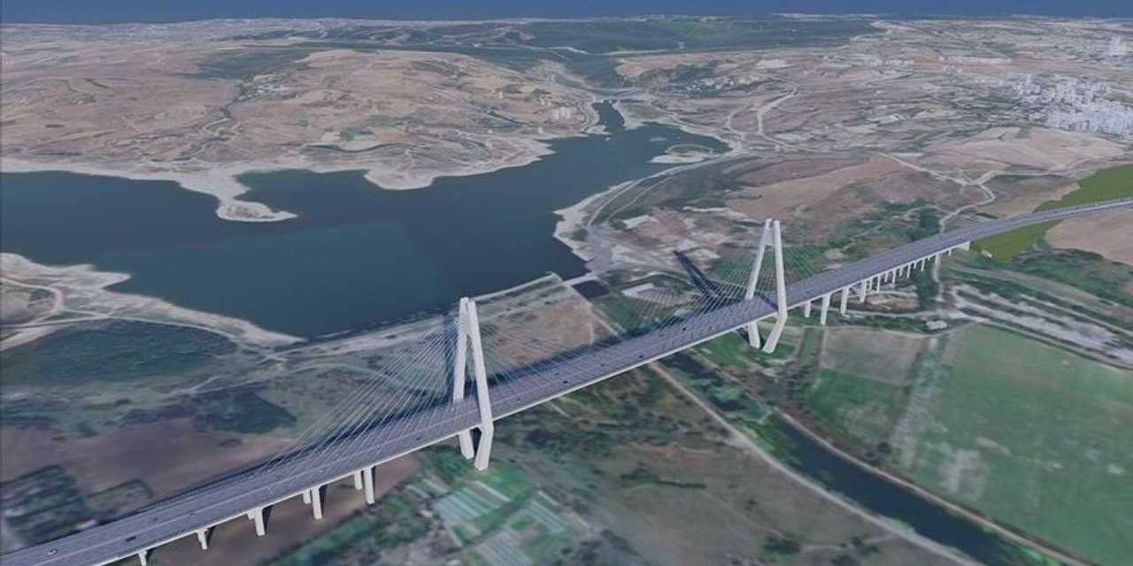 Kanal istanbul manzaralı arsalara Arapça ilan çıktı! Sazlıdere'de emlakçılar kolları sıvadı