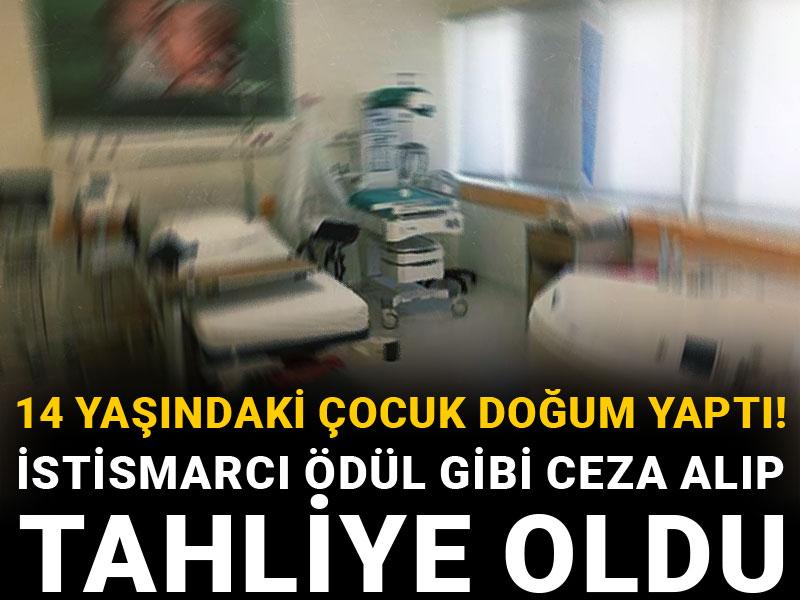 14 yaşındaki çocuk doğum yaptı! İstismarcı ödül gibi ceza alıp tahliye oldu