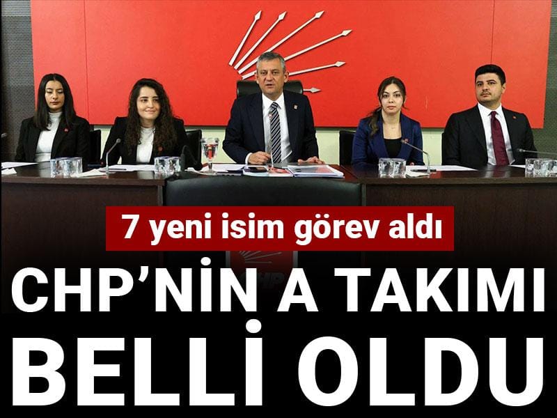 Son dakika | CHP'de yeni MYK belli oldu