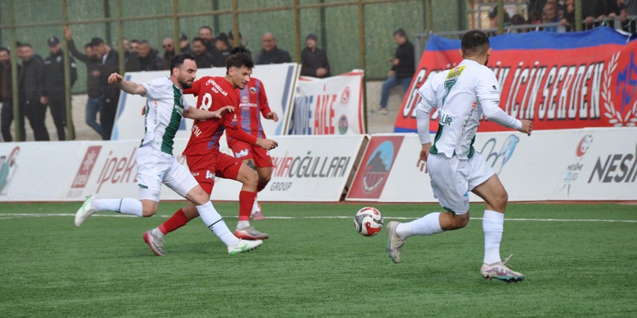 Bursaspor lideri yıktı geçti