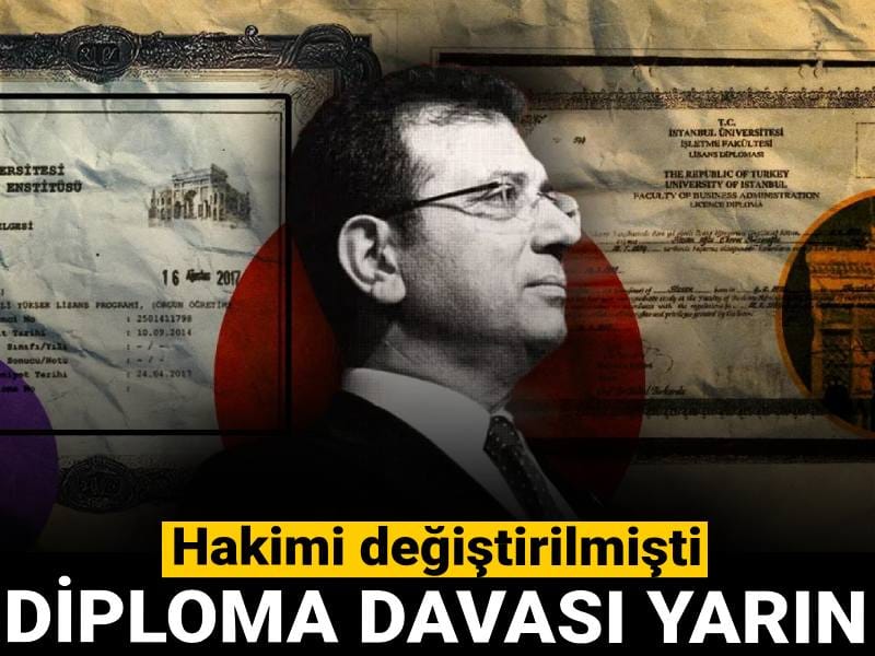 İmamoğlu’nun diploma davası yarın: Hakimi değiştirilmişti
